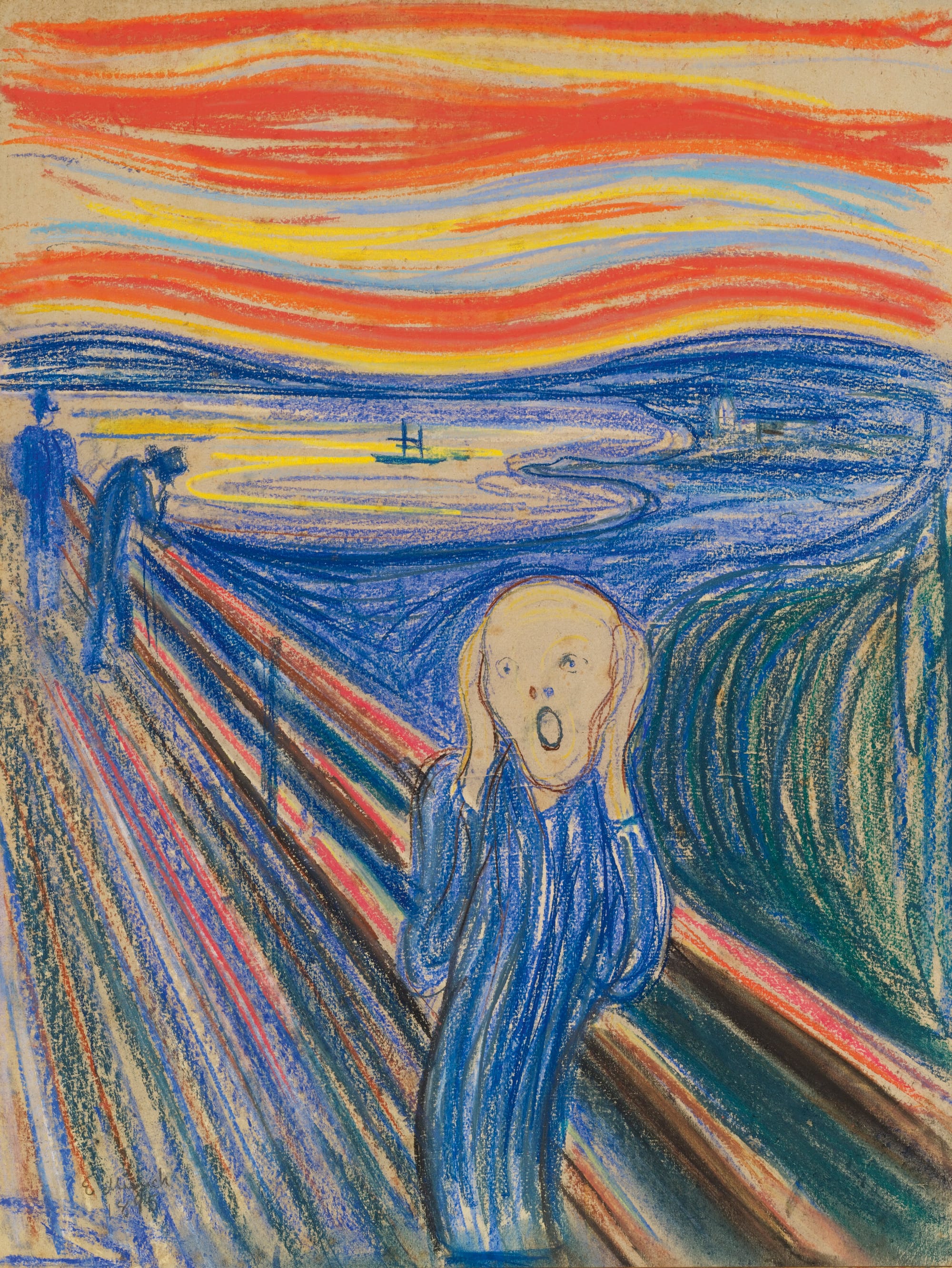 “Oh no! That Was The Backup…”, Oil on Canvas (source: https://en.wikipedia.org/wiki/File:The_Scream_Pastel.jpg)