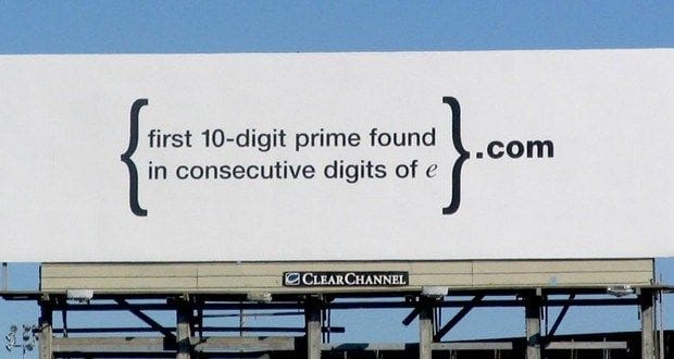 Google billboard problem